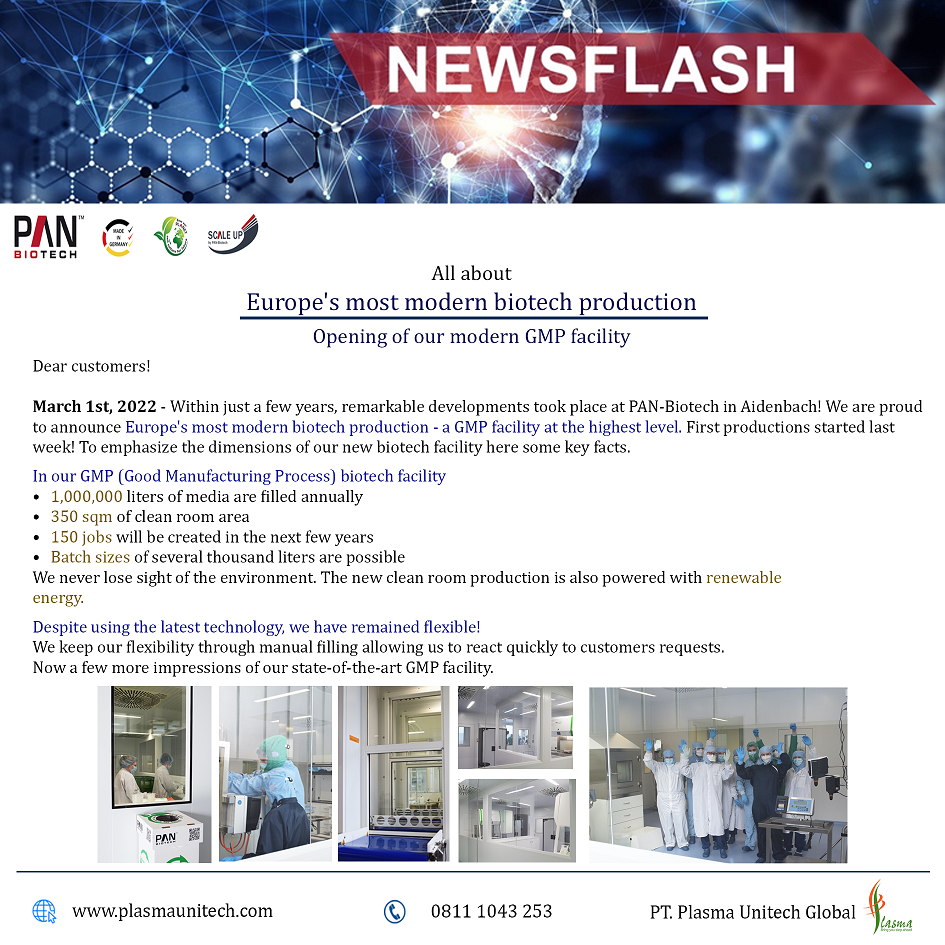 News Flash - Pan Biotech